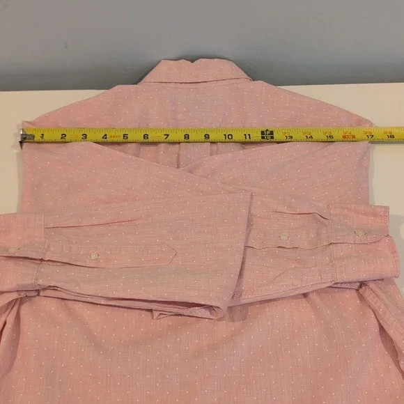 J. Crew Men's Medium Slim Untucked Stretch Long Sleeve Button Down Style #AM367J - Picture 16 of 16